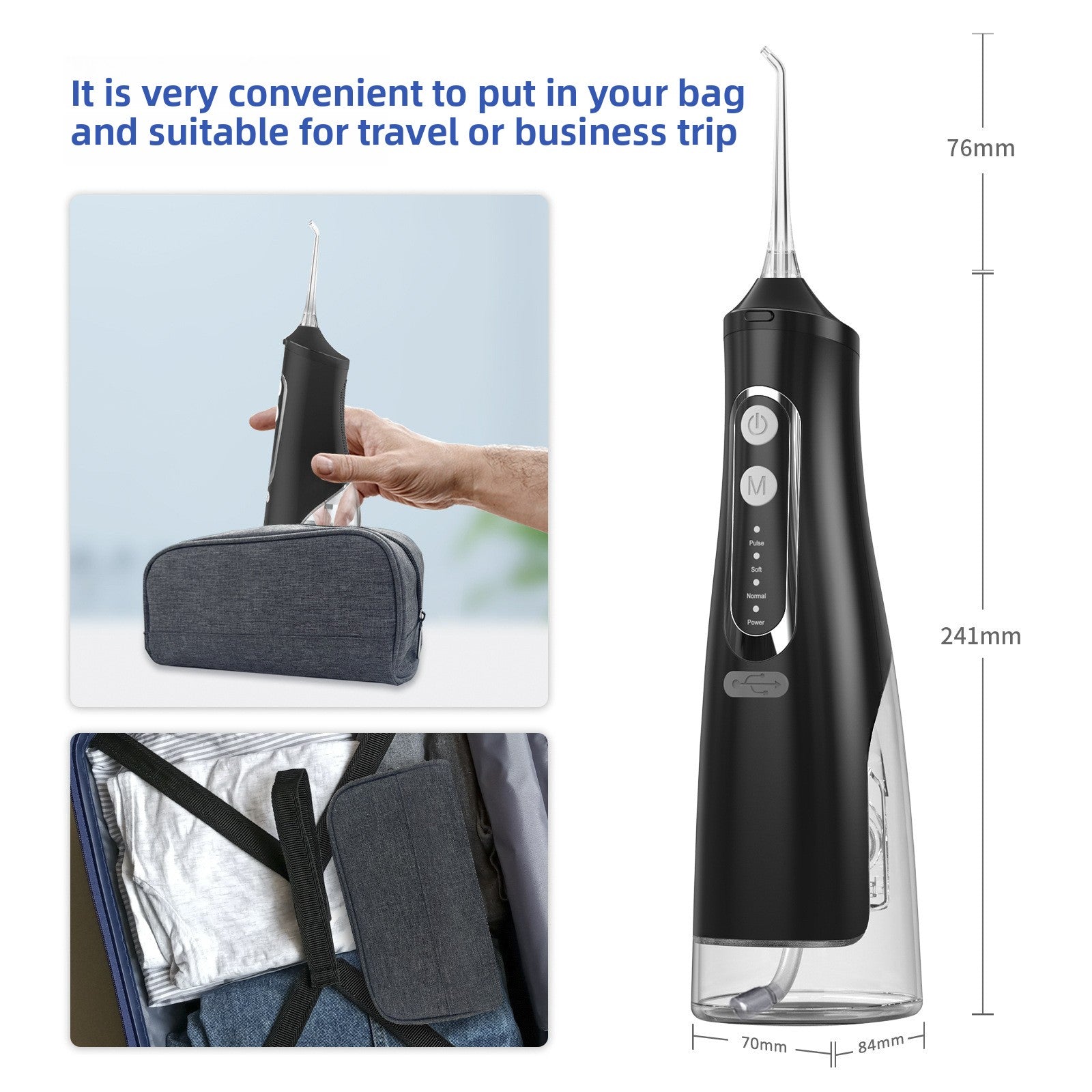 Portable Electric Dental Oral Irrigator
